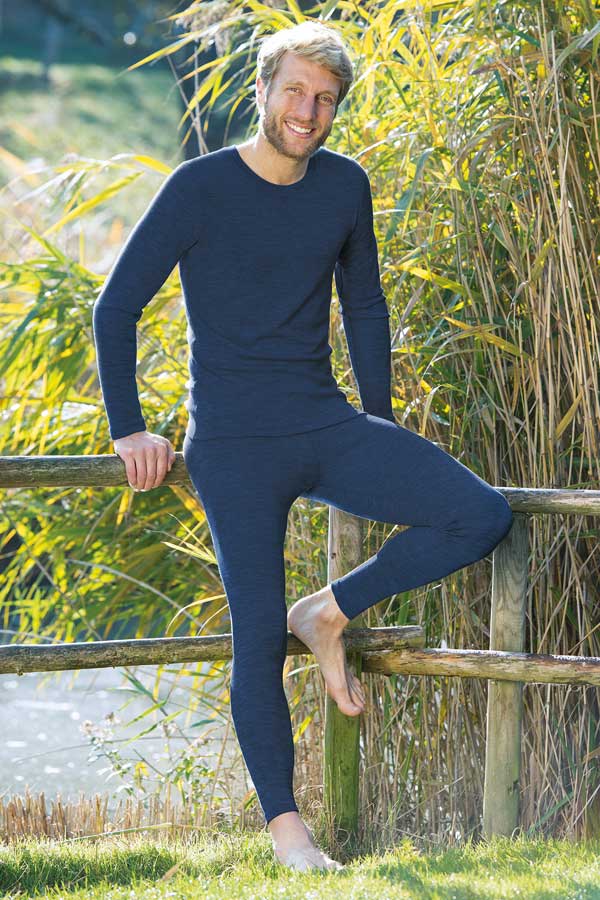 Engel Natur, Herrenwäsche Wolle und Seide, Bio Unterwäsche